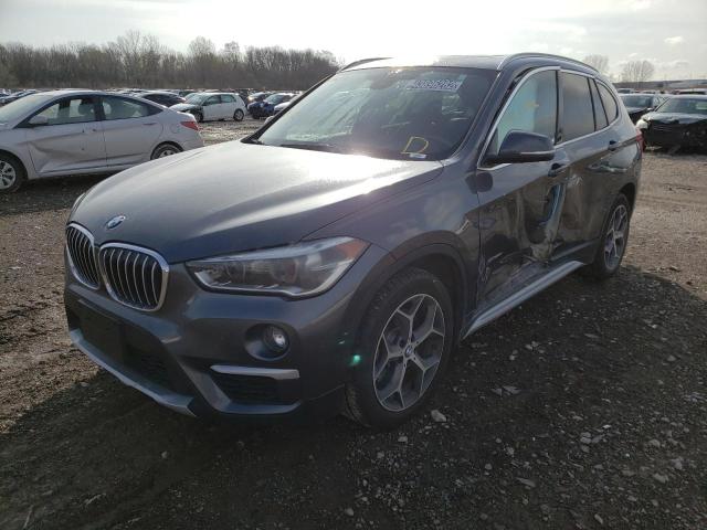 WBXHT3C34GP882327 - 2016 BMW X1 XDRIVE2 GRAY photo 2