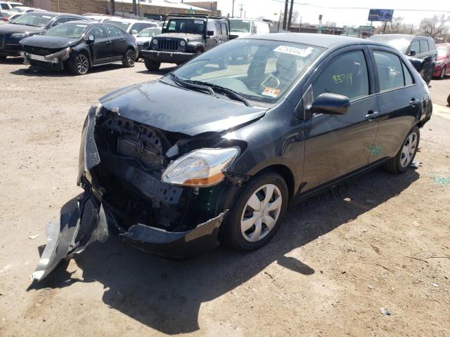 JTDBT923471177473 - 2007 TOYOTA YARIS GRAY photo 2