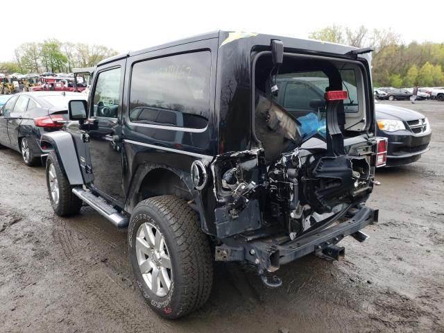 1C4GJWBG1CL108722 - 2012 JEEP WRANGLER S BLACK photo 3