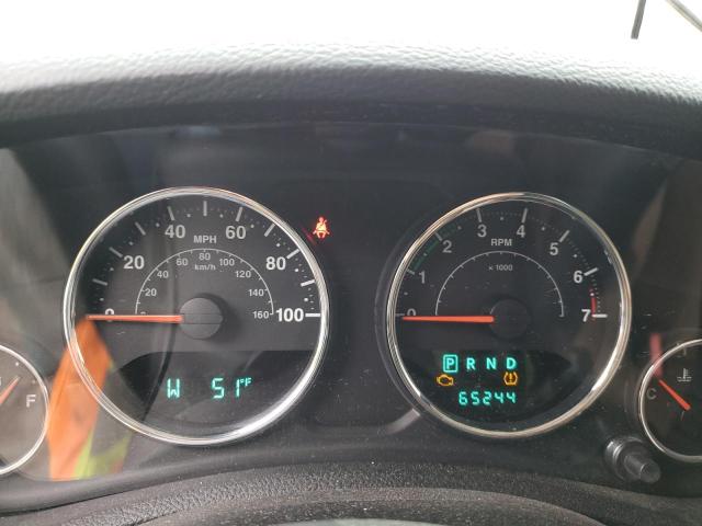 1C4GJWBG1CL108722 - 2012 JEEP WRANGLER S BLACK photo 8