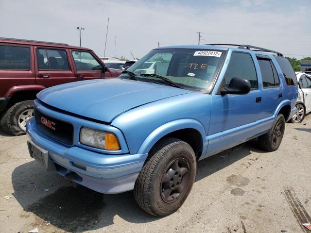 1GKDT13WXT2534960 - 1996 GMC JIMMY BLUE photo 2