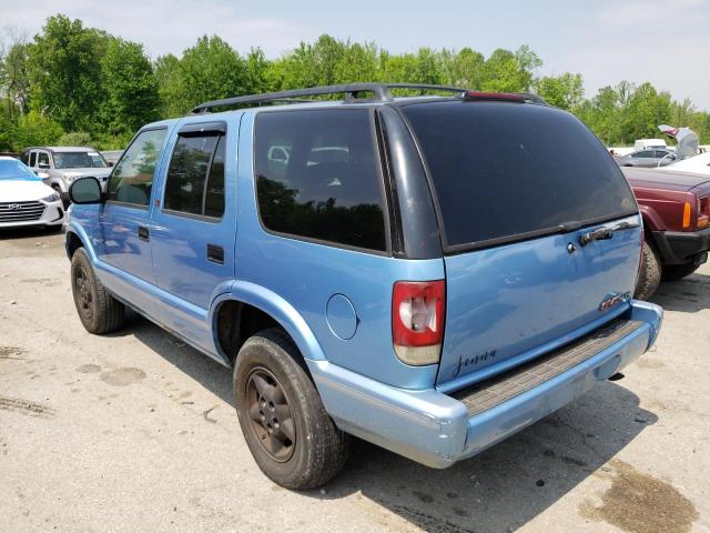 1GKDT13WXT2534960 - 1996 GMC JIMMY BLUE photo 3