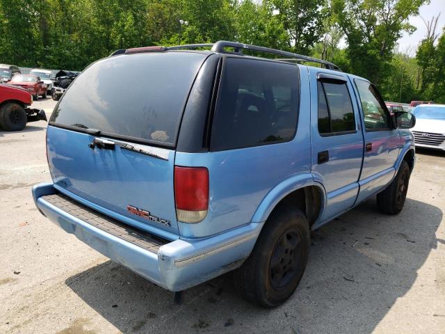 1GKDT13WXT2534960 - 1996 GMC JIMMY BLUE photo 4