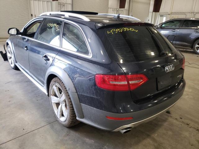 WA1UFAFL7DA060570 - 2013 AUDI A4 ALLROAD BLUE photo 3