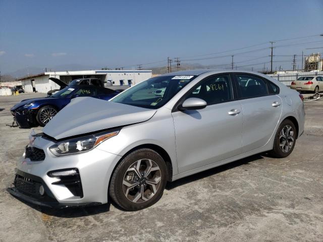 3KPF24AD3KE115344 - 2019 KIA FORTE FE SILVER photo 2