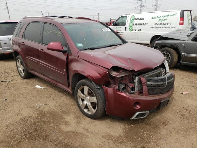 2CNDL037696207901 - 2009 CHEVROLET EQUINOX SP BURGUNDY photo 1