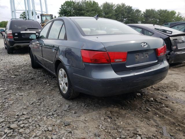 5NPET4AC7AH655290 - 2010 HYUNDAI SONATA GLS GRAY photo 3