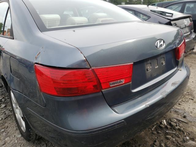 5NPET4AC7AH655290 - 2010 HYUNDAI SONATA GLS GRAY photo 9