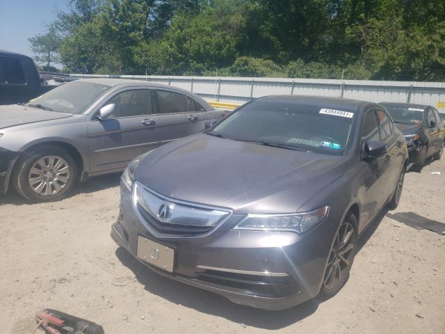 19UUB3F59HA003213 - 2017 ACURA TLX TECH GRAY photo 2