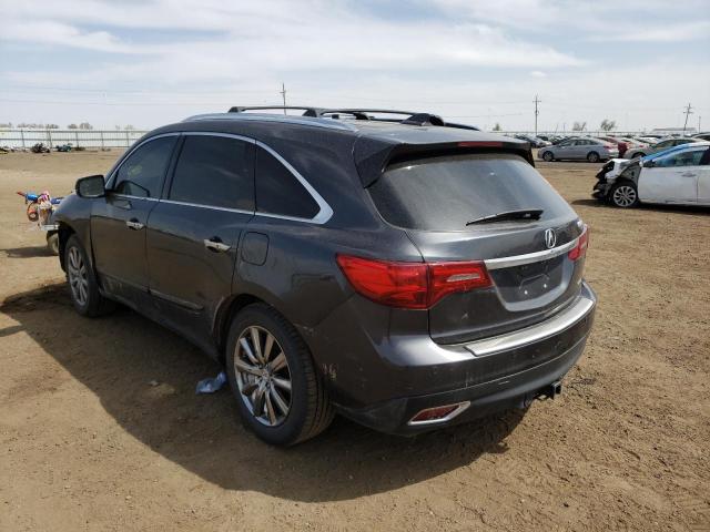 5FRYD4H84EB038945 - 2014 ACURA MDX ADVANC CHARCOAL photo 3