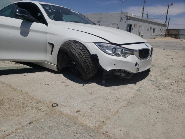 WBA3N3C52FK233038 - 2015 BMW 428 I WHITE photo 9