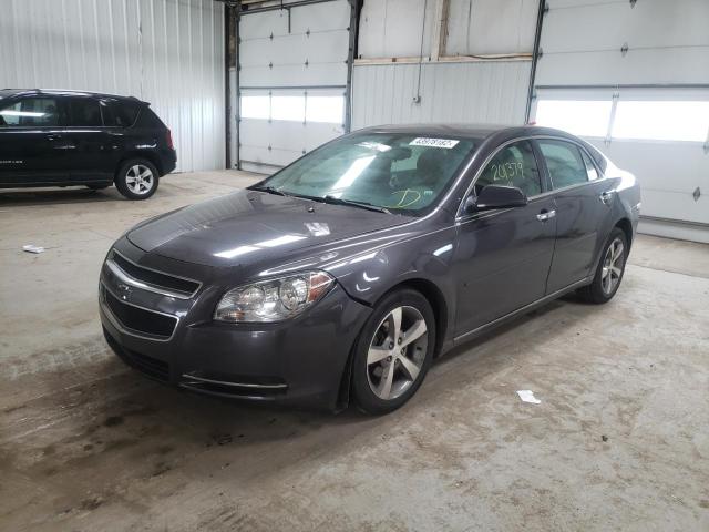1G1ZC5E03CF244241 - 2012 CHEVROLET MALIBU 1LT 灰色 照片 2