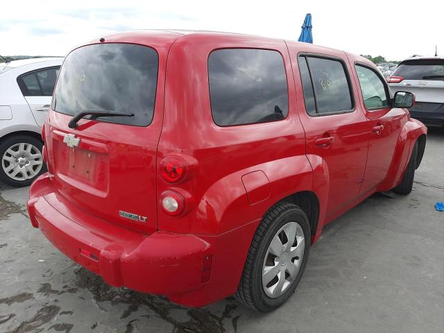 3GNBABFW4BS547644 - 2011 CHEVROLET HHR LT RED photo 4