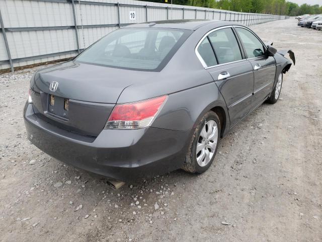 1HGCP26819A043224 - 2009 HONDA ACCORD EXL GRAY photo 4