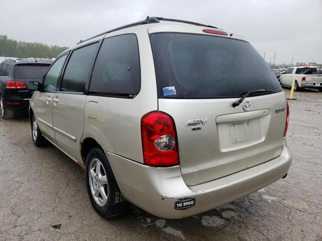 JM3LW28AX30373899 - 2003 MAZDA MPV WAGON TAN photo 3