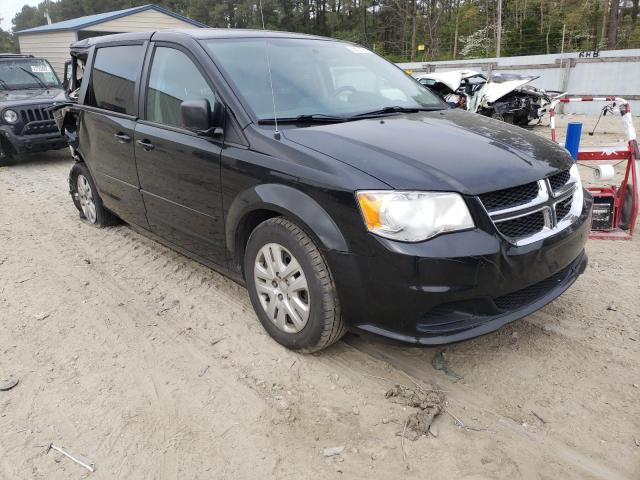 2C4RDGBG0HR667330 - 2017 DODGE GRAND CARA BLACK photo 1