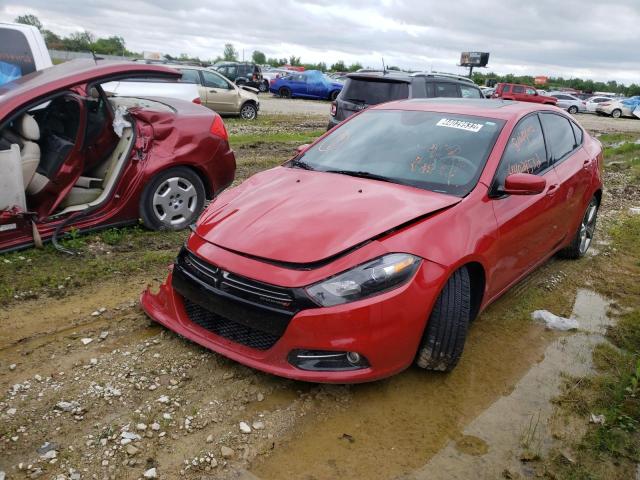 1C3CDFEB7ED701508 - 2014 DODGE DART GT RED photo 2