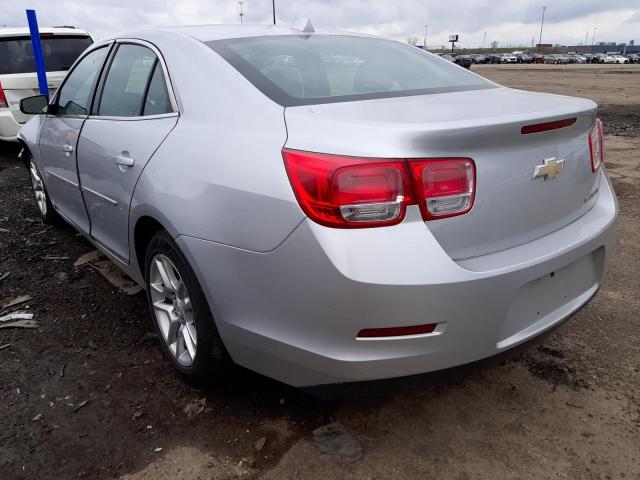 1G11C5SL2EF109279 - 2014 CHEVROLET MALIBU 1LT ვერცხლისფერი ფოტო 3