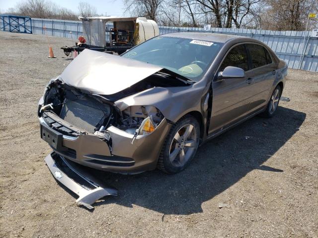 1G1ZC5EU3BF155982 - 2011 CHEVROLET MALIBU 1LT ნაცრისფერი ფოტო 2