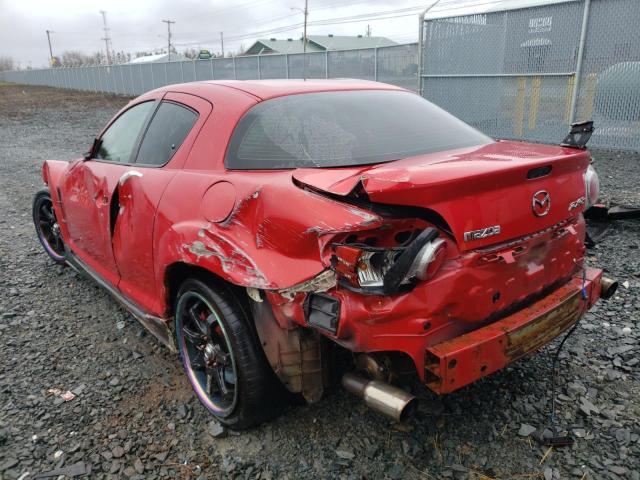 JM1FE173440125011 - 2004 MAZDA RX8 RED photo 3