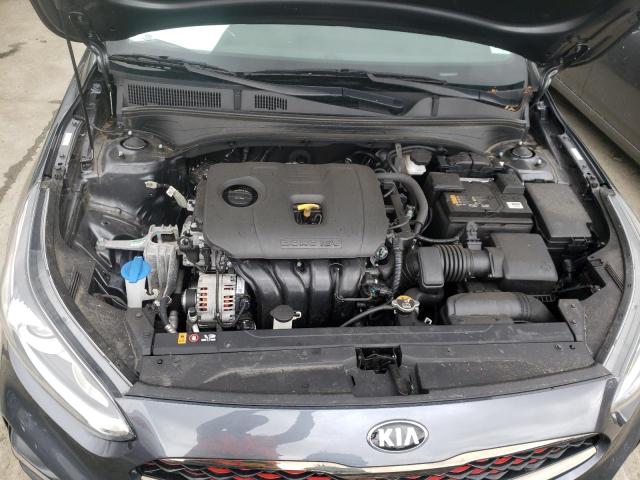 3KPF34AD7LE257159 - 2020 KIA FORTE GT L CHARCOAL photo 7