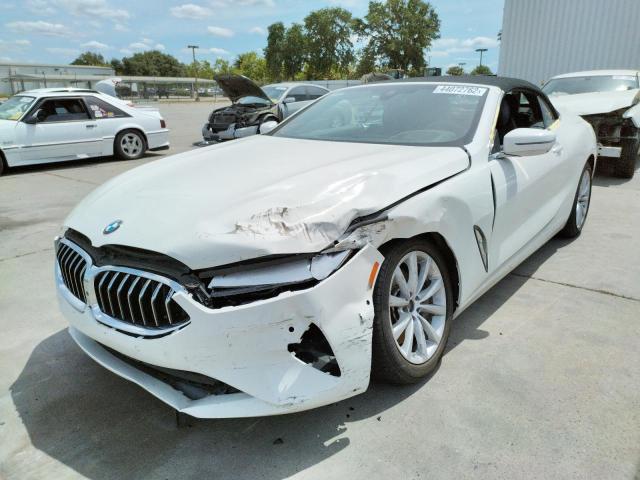 WBADZ2C00LCE17572 - 2020 BMW 840I Blanc photo 2