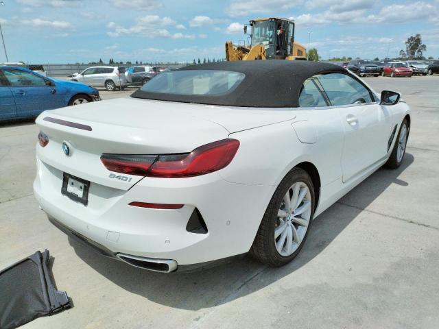 WBADZ2C00LCE17572 - 2020 BMW 840I Blanc photo 4