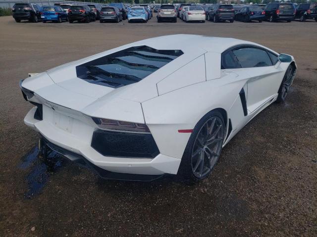 ZHWCC1ZDXFLA03764 - 2015 LAMBORGHINI AVENTADOR WHITE photo 4