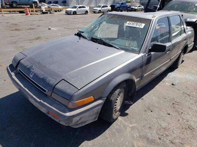 JHMBA7445GC114000 - 1986 HONDA ACCORD LXI GRAY photo 2