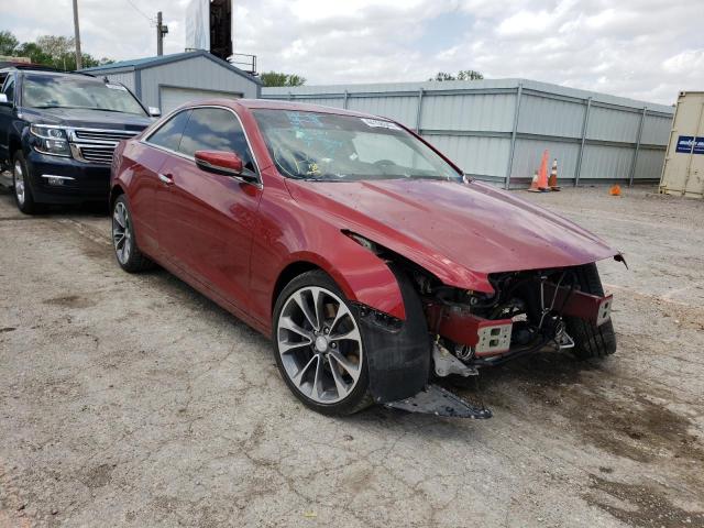 1G6AJ1RX4F0139048 - 2015 CADILLAC ATS PERFOR RED photo 1