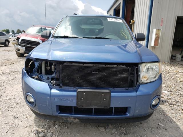 1FMCU93G79KB46892 - 2009 FORD ESCAPE XLT BLUE photo 9