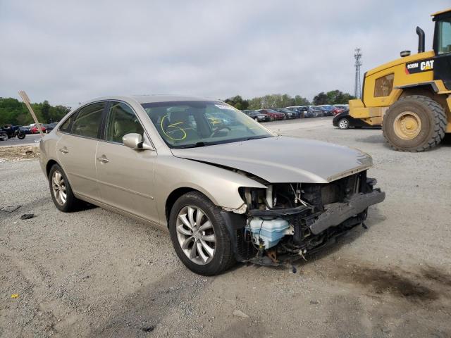 KMHFC46F88A321502 - 2008 HYUNDAI AZERA SE GOLD photo 1