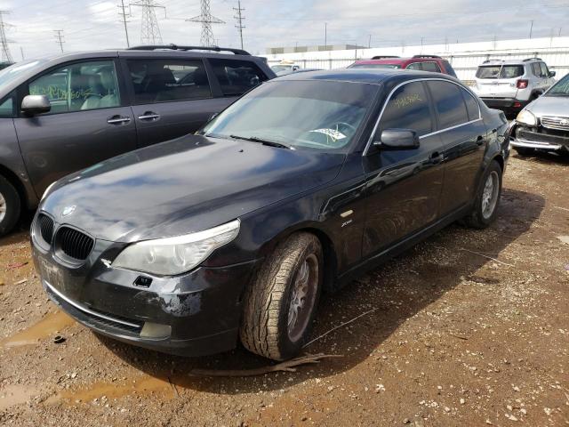 WBANV13549C154787 - 2009 BMW 528 XI BLACK photo 2