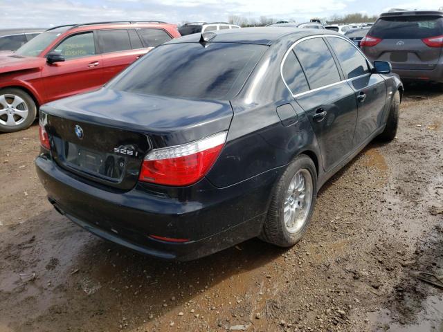 WBANV13549C154787 - 2009 BMW 528 XI BLACK photo 4