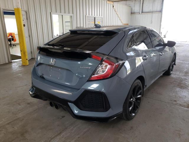 SHHFK7H41HU224619 - 2017 HONDA CIVIC SPOR BLUE photo 4