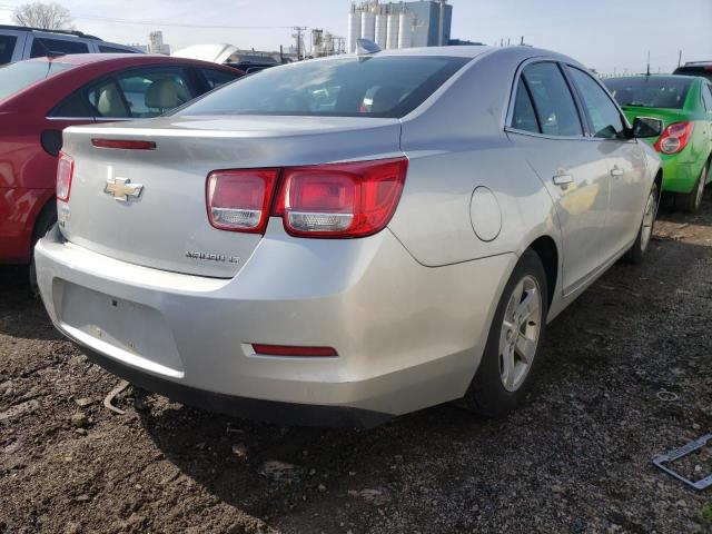 1G11C5SL3FF204662 - 2015 CHEVROLET MALIBU 1LT ნაცრისფერი ფოტო 4