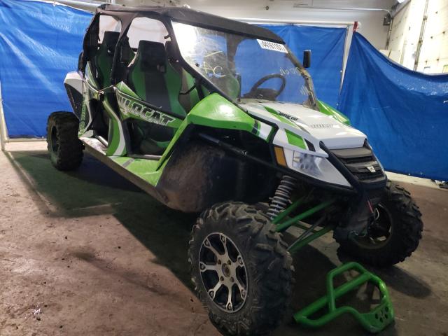 4UF14MPV3ET306755 - 2014 ARCTIC CAT WILDCAT GREEN photo 1