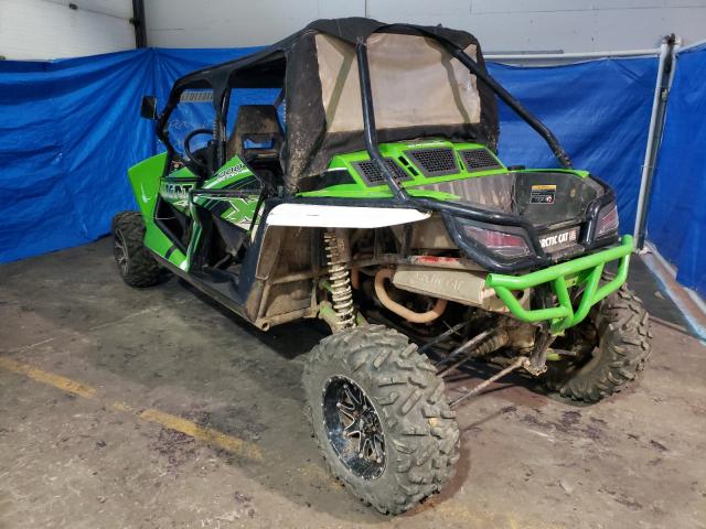 4UF14MPV3ET306755 - 2014 ARCTIC CAT WILDCAT GREEN photo 3