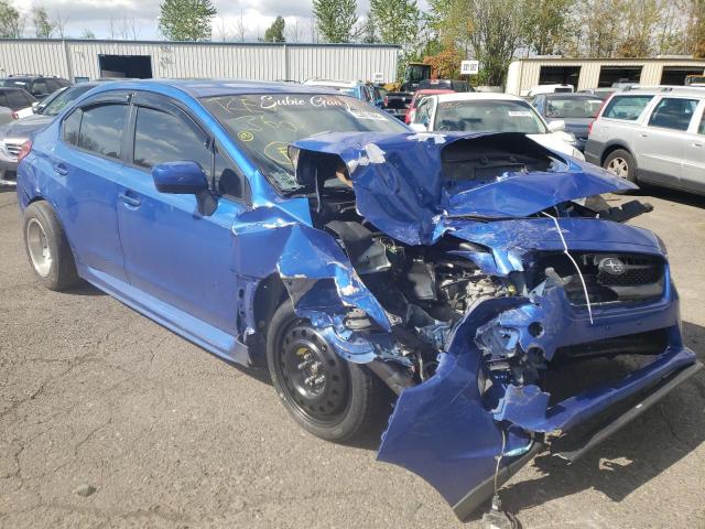 JF1VA1J64F8827818 - 2015 SUBARU WRX LIMITE BLUE photo 1