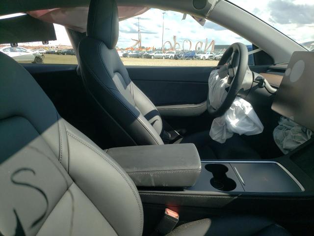 7SAYGAEEXNF348022 - 2022 TESLA MODEL Y Bleu photo 5