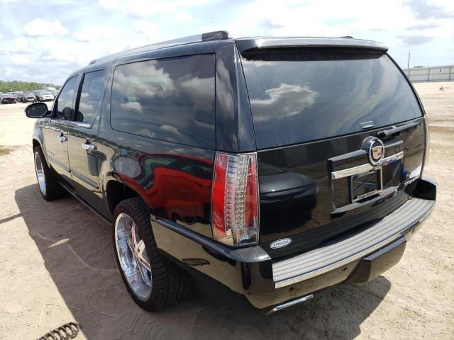 1GYS3JEF6DR104572 - 2013 CADILLAC ESCALADE E BLACK photo 3