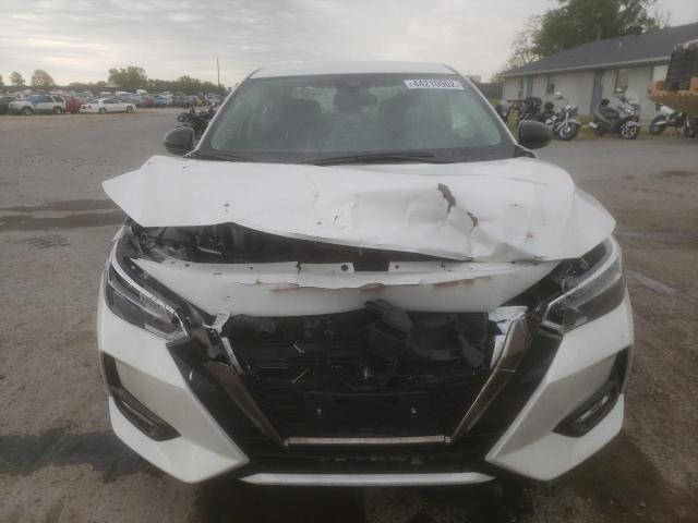 3N1AB8DV8MY329630 - 2021 NISSAN SENTRA SR WHITE photo 9