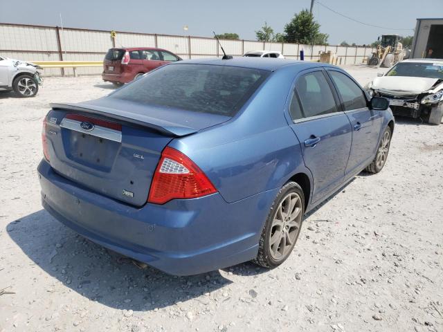 3FAHP0JG3AR248390 - 2010 FORD FUSION SEL  photo 4