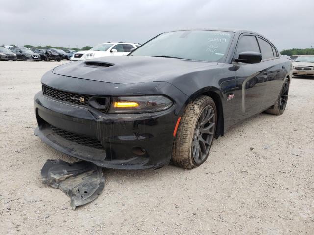 2C3CDXGJXKH508178 - 2019 DODGE CHARGER SC BLACK photo 2