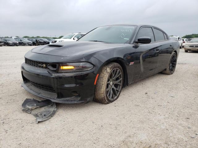 2C3CDXGJXKH508178 - 2019 DODGE CHARGER SC BLACK photo 9