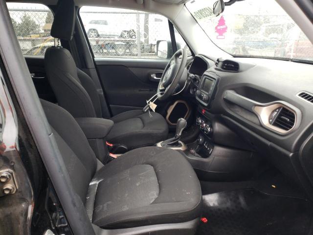 ZACCJBAT0GPD78063 - 2016 JEEP RENEGADE S BLACK photo 5