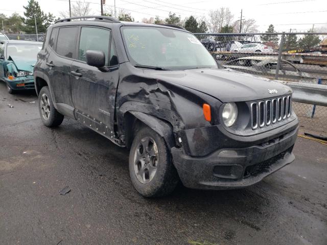 ZACCJBAT0GPD78063 - 2016 JEEP RENEGADE S BLACK photo 9