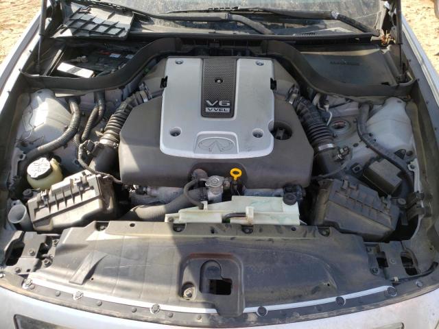 JNKCV61E19M305605 - 2009 INFINITI G37 BASE SILVER photo 7