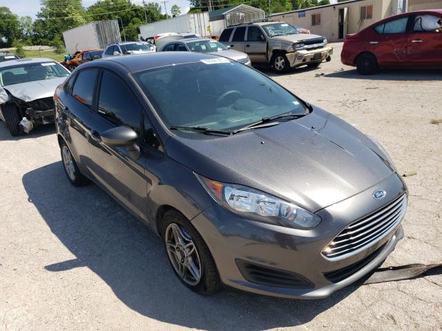 3FADP4BJ5HM110647 - 2017 FORD FIESTA SE GRAY photo 1