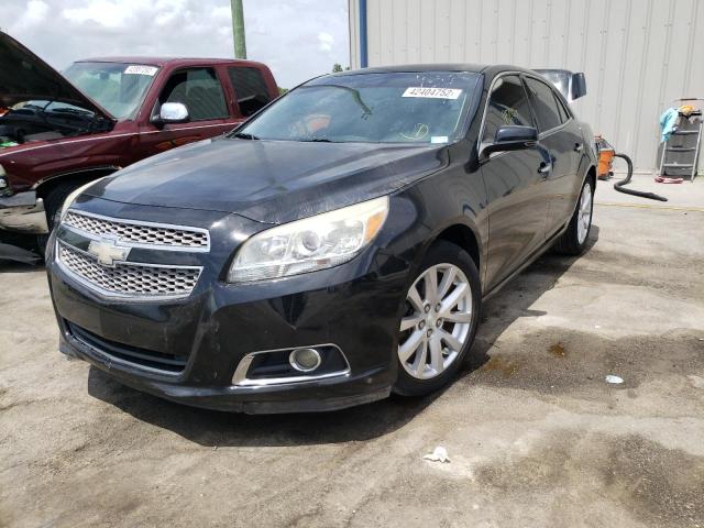 1G11H5SA5DU130105 - 2013 CHEVROLET MALIBU LTZ შავი ფოტო 2